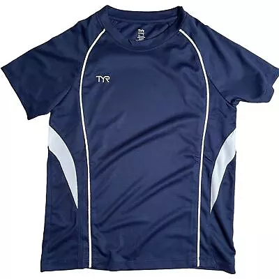 Buy Tyr Womens Alliance Tech Tee Tshirt - Textured Navy Blue - Size Large - $34 • 16.76£