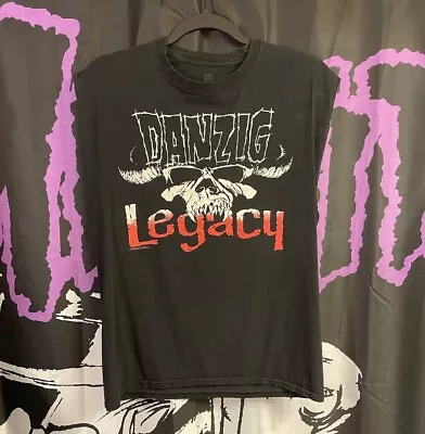 Buy Danzig Legacy Tour Shirt Medium 2011 Misfits Samhain • 23.30£