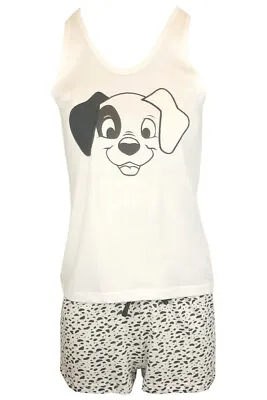 Buy Womens 101 Dalmations Pyjamas Teens Girls Disney Pajamas Ladies Pjs Set Gift • 6.99£