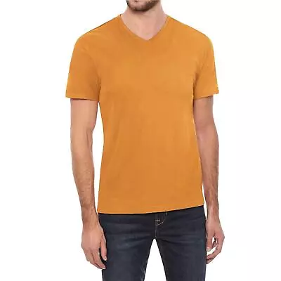 Buy Mens Plain V-Neck T-Shirt Basic Cotton Short Sleeve Summer Casual Tee Top S-3XL • 4.89£