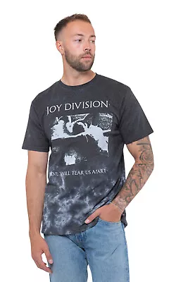 Buy Joy Division T Shirt Tear Us Apart Band Logo New Official Unisex Dip Dye Black • 17.95£