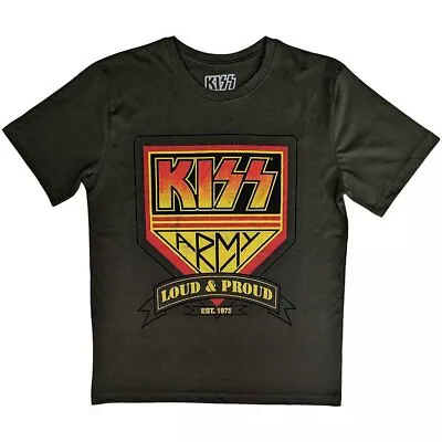 Buy Kiss Loud & Proud Official Tee T-Shirt Mens Unisex • 14.99£