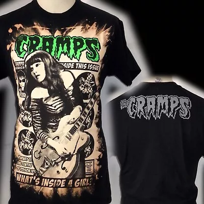 Buy The Cramps 100% Unique Punk  T Shirt Medium Bad Clown Clothing • 16.99£