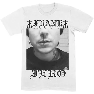 Buy Frank Iero T Shirt Nose Bleed Logo Official Mens White XL • 17.49£