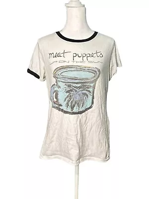 Buy Meat Puppets Up On The Sun Juniors Size L T-Shirt By Goodie Two Sleeves • 13.97£