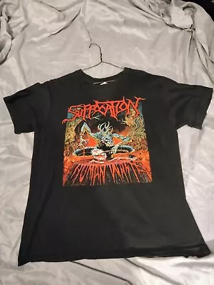 Buy Suffocation Shirt Human Waste Size M • 17.69£
