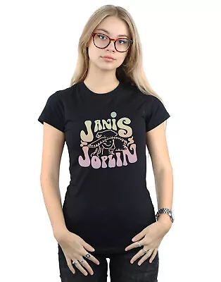 Buy Janis Joplin Women's Pastel Logo T-Shirt • 15.99£
