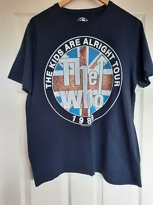 Buy Matalan Navy Blue The Who Shirt Size L • 0.99£