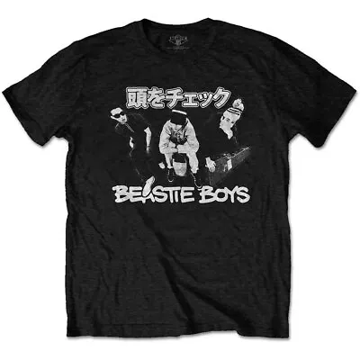 Buy The Beastie Boys T Shirt Check Your Head Japanese Logo Official Mens Black M • 14.93£