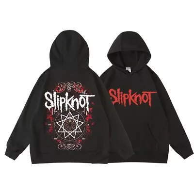 Buy Retro Slipknot Sweatshirt Metal Long Sleeve Hoodie Commemorate Jacket Coat Gift^ • 24.28£