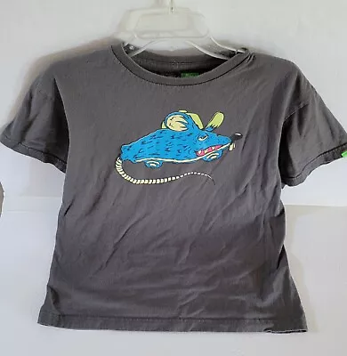 Buy VANS Short Sleeve Boys Gray T-Shirt XL Rat Logo • 10.81£