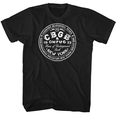 Buy CBGB - Circle - Short Sleeve - Adult - T-Shirt • 31.70£