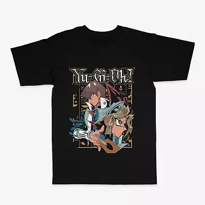Buy Yu-Gi-Oh! T-shirt Anime Graphic Tee UNISEX Black T-shirt • 11.99£