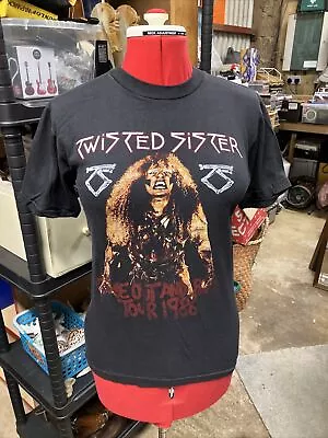 Buy Twisted Sister 1986 Come Out & Play Tour T Shirt.  • 95£