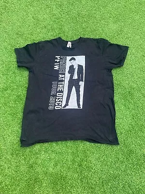 Buy Panic At The Disco PFTW Tour 2019 Adult Black T-shirt XL Gig Concert Memrobilia • 22£