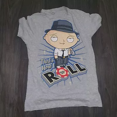 Buy Mens Family Guy Grey T Shirt Primark Size M • 2.50£