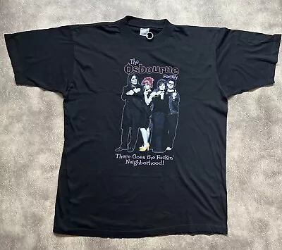 Buy Vintage The Osbournes Ozzy Osbourne MTV TV Show T Shirt Excellent Condition  • 69£