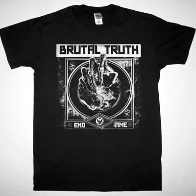 Buy Brutal Truth End Time New Black T-shirt • 5.92£