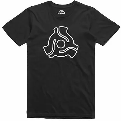 Buy Mens T Shirt Record Center Silhouette Regular Fit Cotton T-Shirt  • 9.99£