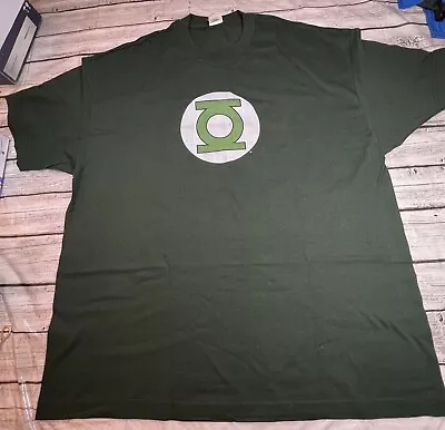 Buy Green Lantern Logo DC Comics Originals Tshirt Men's Size 2XL Short Sleeves • 18.67£