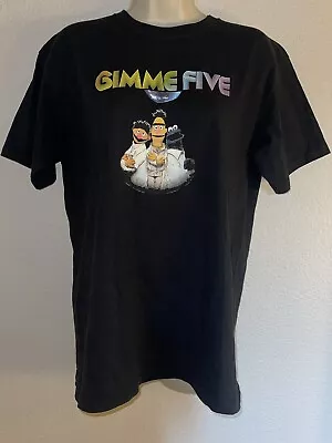Buy Another Gimme Five Production T Shirt Bert Ernie Cookie Monster Black M • 57.64£