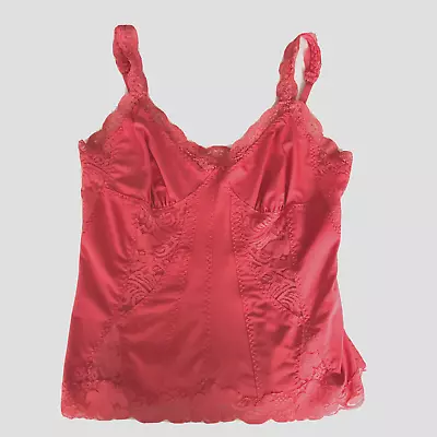 Buy Fredericks Of Hollywood Cami L Lace Babydoll Camisole Lingerie Top Fairy Sheer • 28£