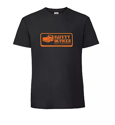 Buy Safety Devices Retro T-Shirt • 12.99£