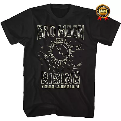Buy Hot Creedence Clearwater Revival Bad Moon Rising T-Shirt Cotton Shirt 1T259 • 8.21£