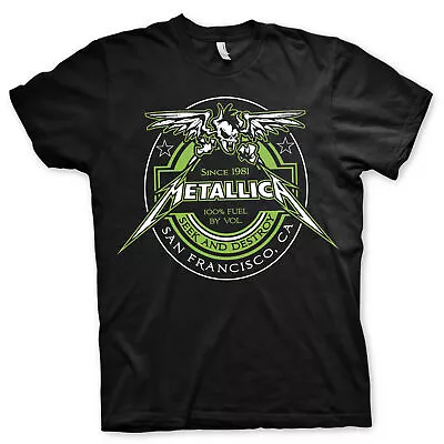 Buy Metallica Fuel Since 1981 Seek And Destroy Rock Official Tee T-Shirt Mens Unisex • 15.33£