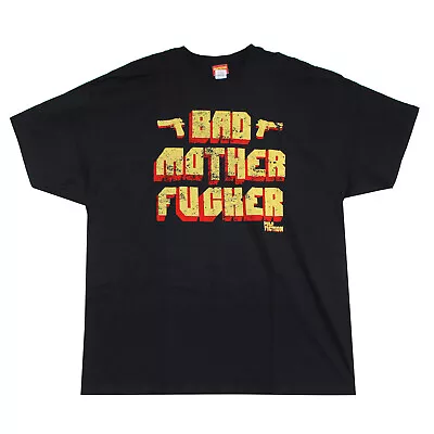 Buy Licensed Mens PULP FICTION BAD MOTHER F T-SHIRT XXL TOP • 8.75£