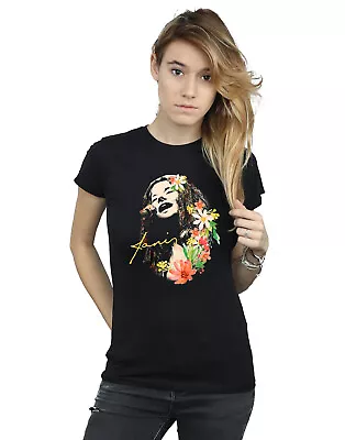Buy Janis Joplin Women's Floral Pattern T-Shirt • 15.99£