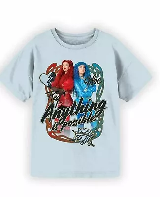Buy Disney Descendants Rise Of Red & Chloe Anything Is Possible Girls T-shirt 10/12  • 13.22£