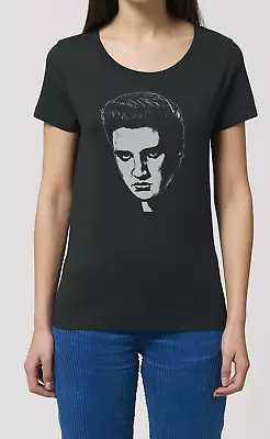 Buy Elvis Presley Womens Quality Cotton T-Shirt Music The King New Top Gift Ladies • 9.99£