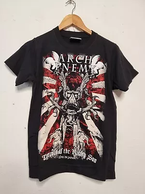 Buy Arch Enemy Shirt Mens Size Small Black Band Music Rock Metal Y2k 90s • 13.44£