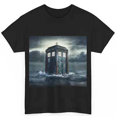 Buy Doctor Who Tardis In Water - T-Shirt/Tee/Top With A Unique Design. Unisex • 17.99£