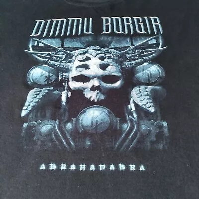 Buy Dimmu Borgir Abrahadabra Shirt Large Mens Black Metal Band Tour Stormblast • 37.33£