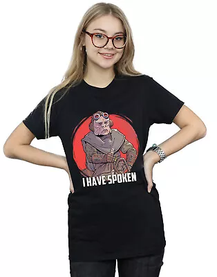 Buy Star Wars Women's The Mandalorian I Have Spoken Boyfriend Fit T-Shirt • 13.99£