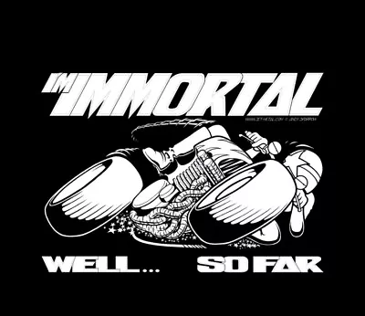 Buy Bloodrunners T-shirt By Andy Sparrow I’m Immortal S • 25£