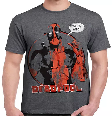 Buy Deadpool T Shirt Official Who Me ?  Licensed  New S XXL • 11.95£