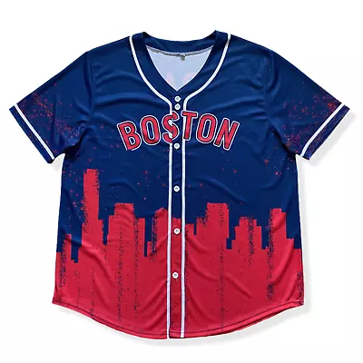 Buy Boston Baseball Jersey Mens Size XL • 16.95£