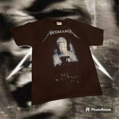 Buy Vintage 2009 Metallica All Nightmare Long Album Cover Promo Tour Metal Rock Tee • 46.68£