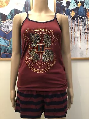 Buy Harry Potter Pyjamas Shorts & Cami Vest PJS Set Primark Ladies Pajamas Hogwarts • 14.95£