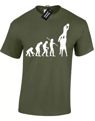 Buy Evolution Of Rugby Lineout Mens T-shirt Ball Sports 6 Nations Scrum World Cup • 8.99£