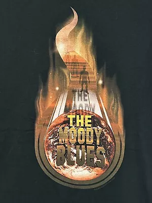 Buy The Moody Blues Shirt Mens Medium Black Concert Tee 2003 Tour • 15.87£