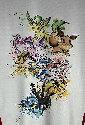 Buy Pokemon Eevee Evolutions Cooltex Summer T-shirt Sizes XS -XXL • 9.99£