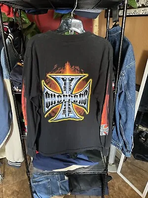 Buy Size M - RARE West Coast Choppers Long Sleeve Men’s Shirt • 50.41£