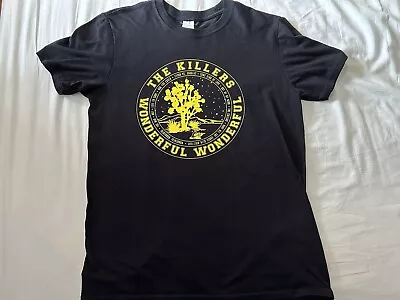 Buy THE KILLERS WONDERFUL WONDERFUL 2017 TOUR MEDIUM T-SHIRT Used In Great Condition • 11£