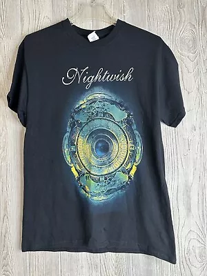Buy Vintage Nightwish Decades Europe 2018 Tour Black T Shirt Gildan Size M Unisex • 18.18£