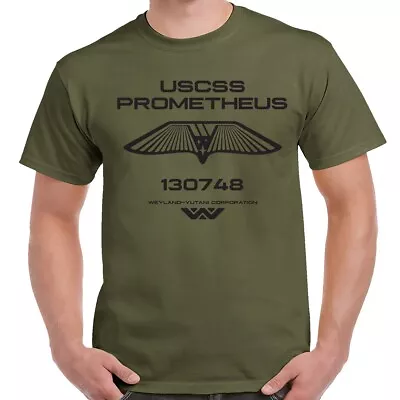 Buy Alien USCSS Prometheus Military Green Shirt • 17.93£