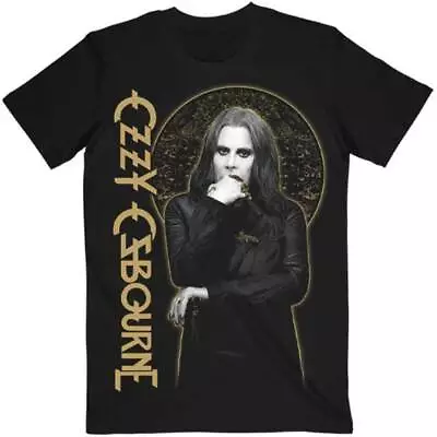 Buy OZZY OSBOURNE - Unisex T- Shirt - Patient No. 9 Gold Graphic - Black Cotton   • 14.99£